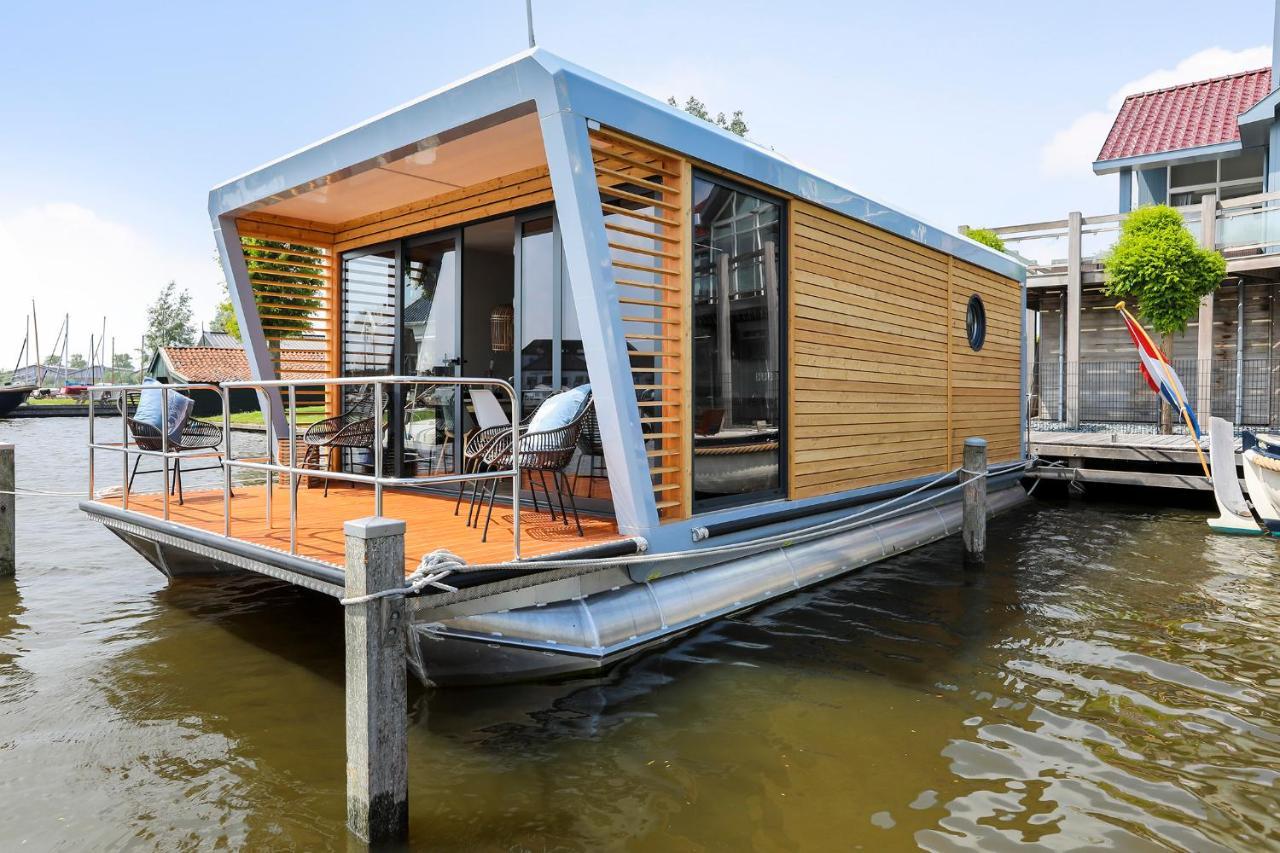 Luxe Houseboat Skoft Hotel Grou Exterior photo