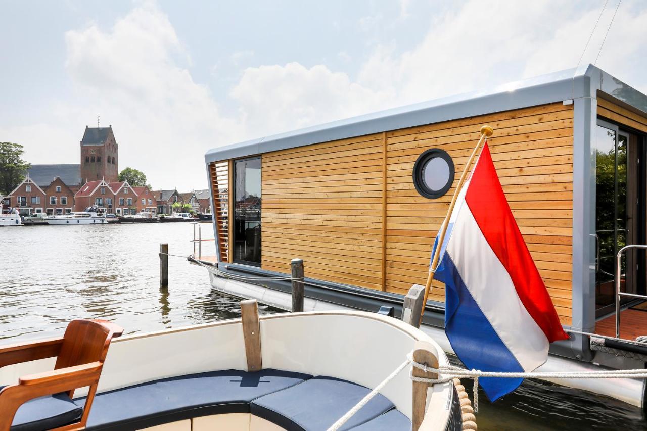 Luxe Houseboat Skoft Hotel Grou Exterior photo